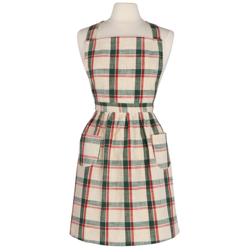 Noel Plaid Classic Apron